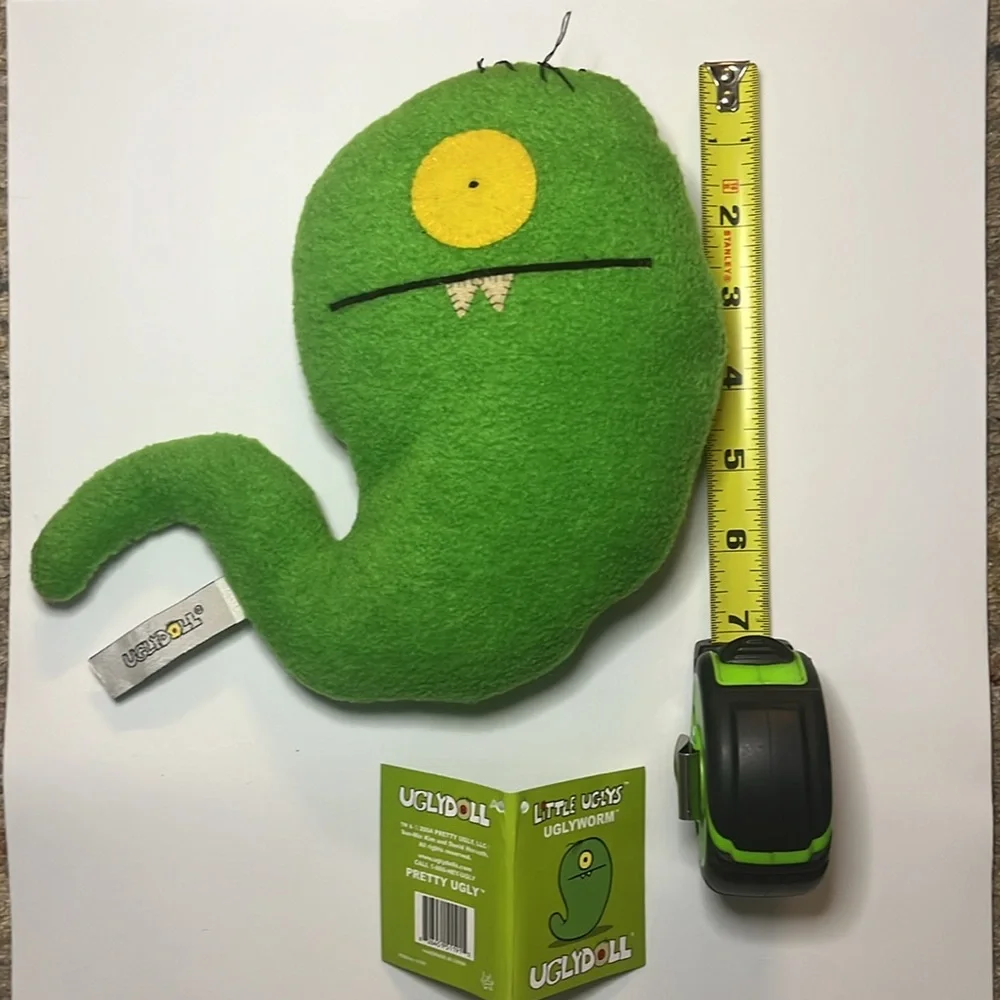 Uglydolls stuffed animal toy doll Little Ugly Uglyworm Vintage 2004 WT - Picture 8 of 8
